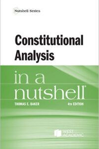 Constitutional Analysis Constitutional Analysis